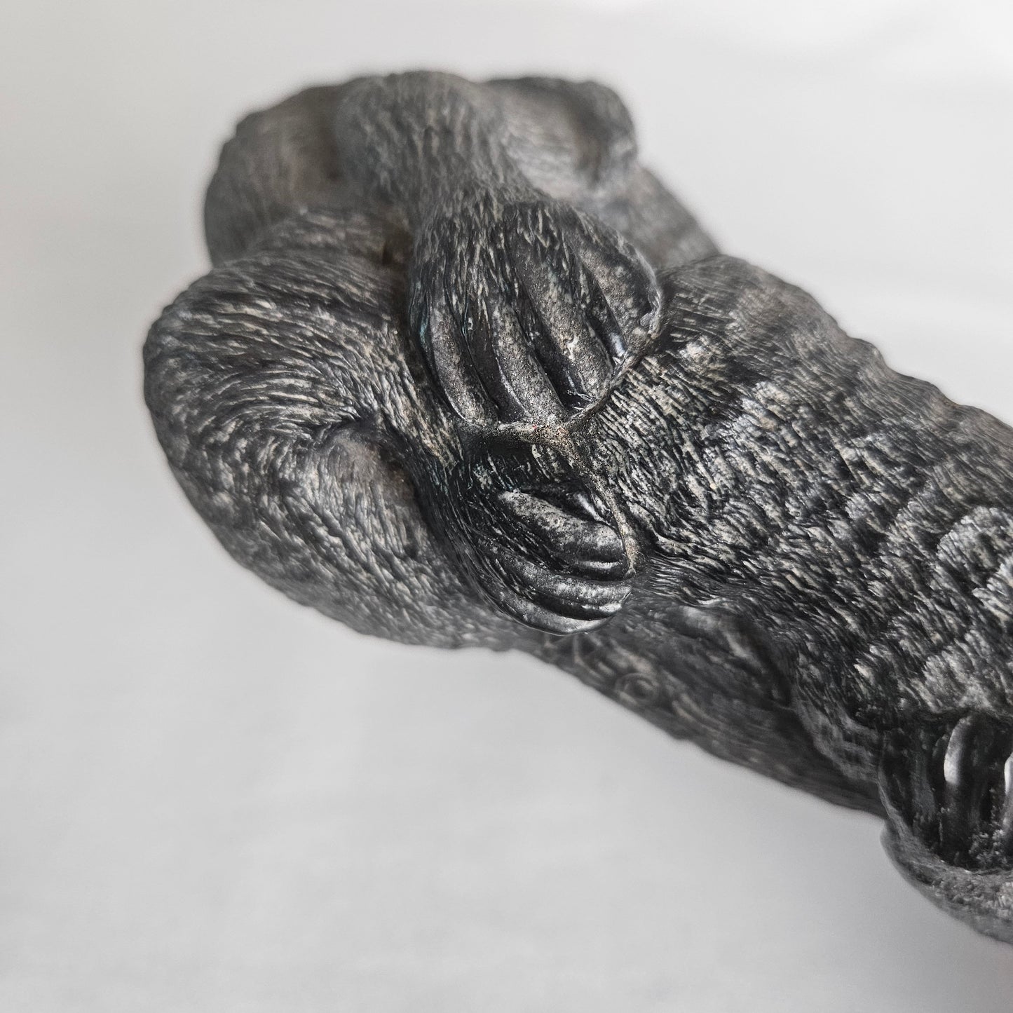 Ottor Mom and Baby Sculpture by Wolf Original, Canada
