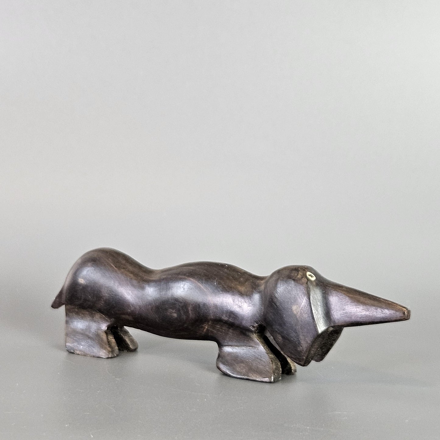 Wooden Handmade Dachshund Figure