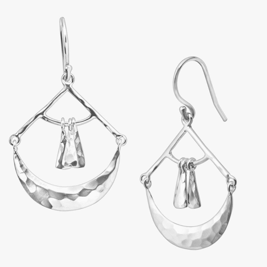 Silver Silpada Swing Earrings