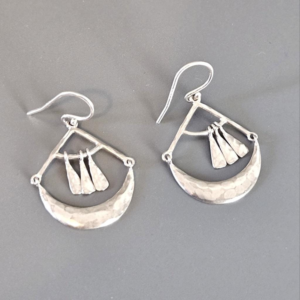 Silver Silpada Swing Earrings