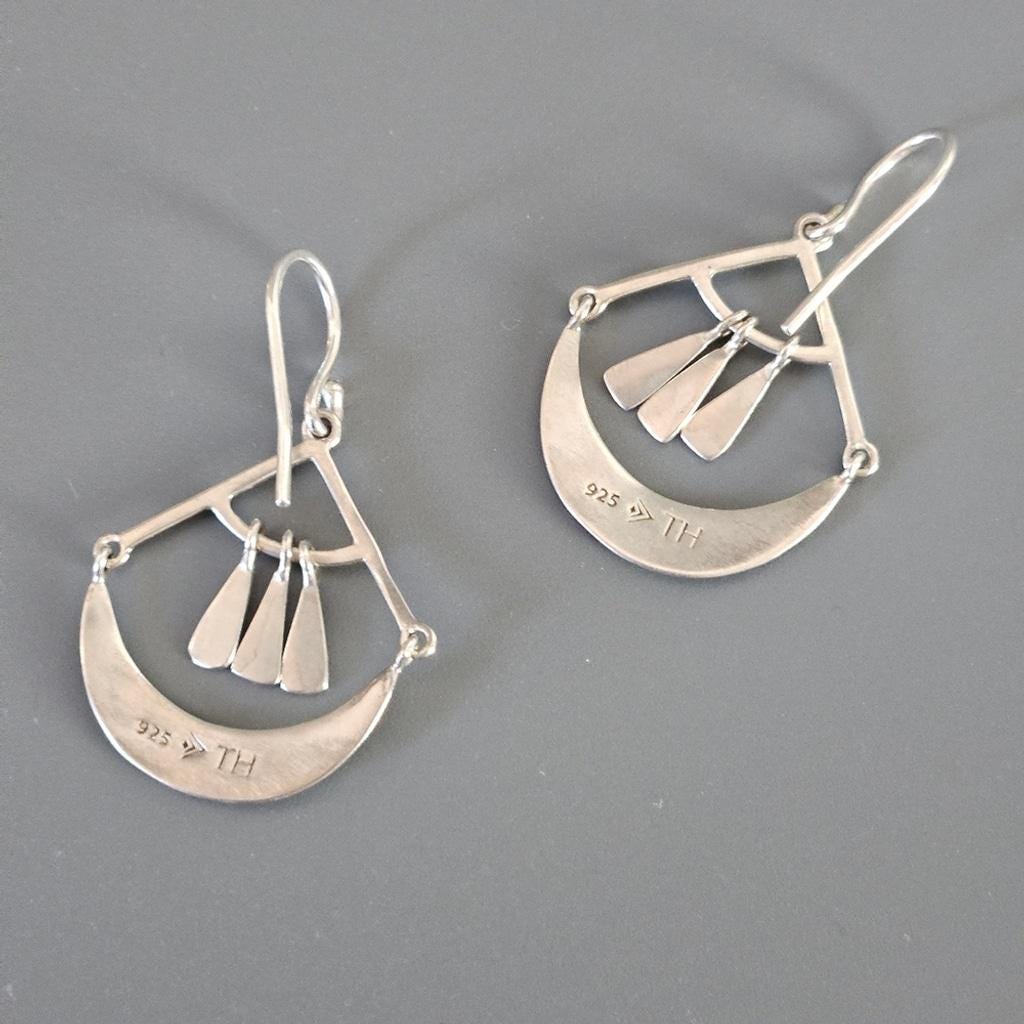 Silver Silpada Swing Earrings