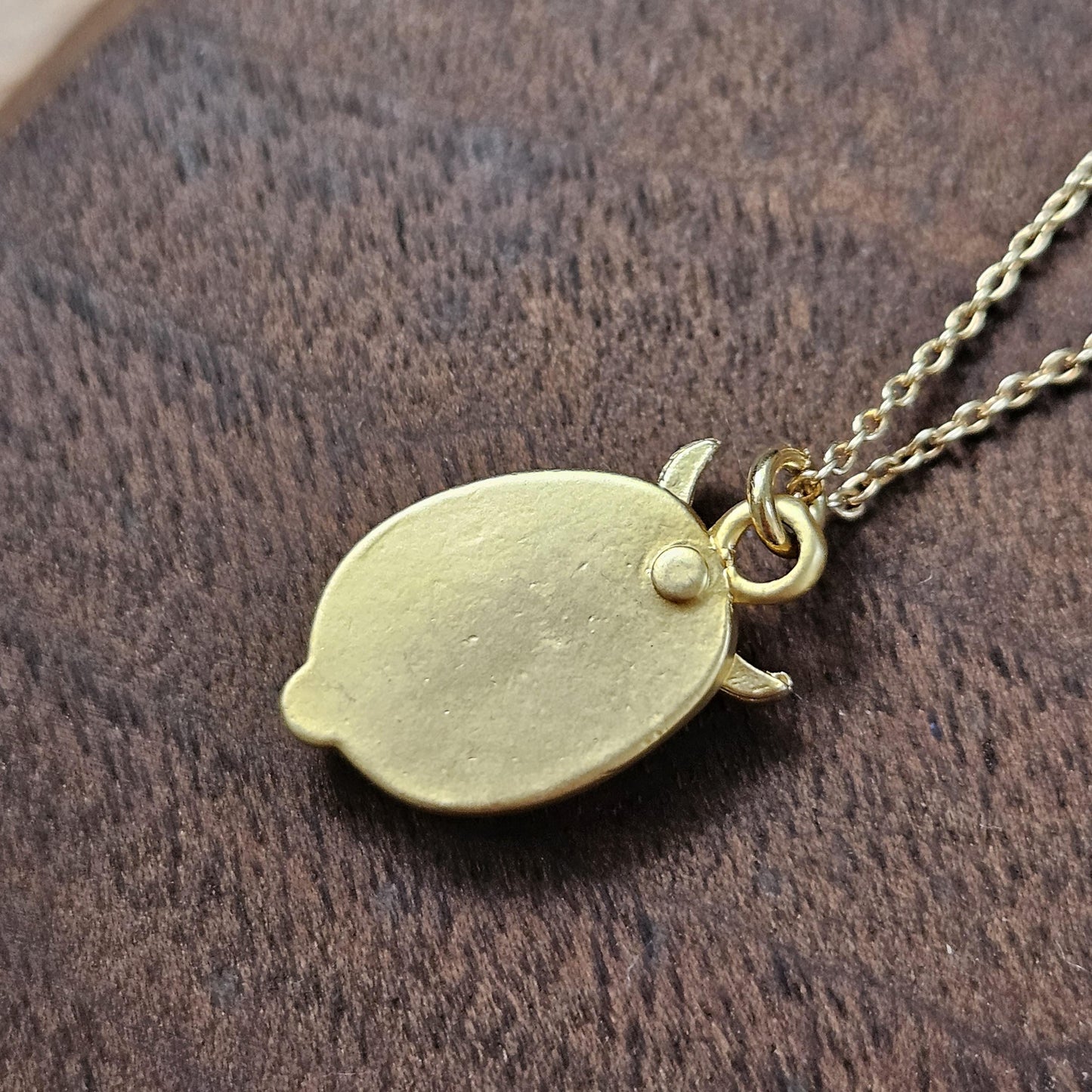 Gold Tone Mini Owl Pendant Necklace with Gemstones