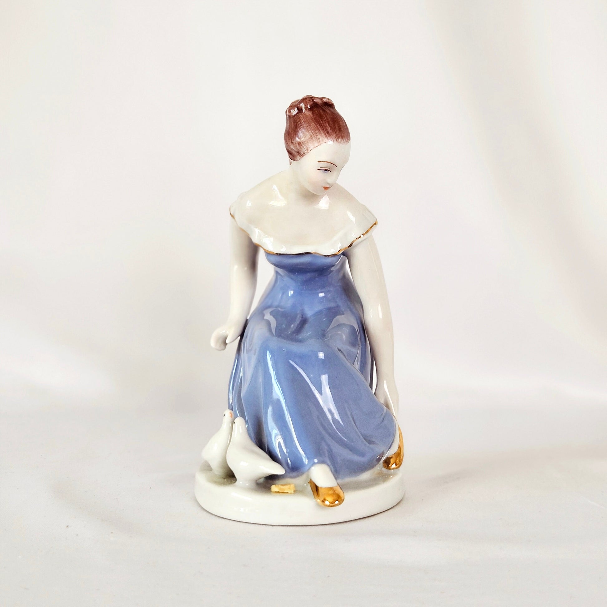 Royal Dux Procelain Cinderella Figurine